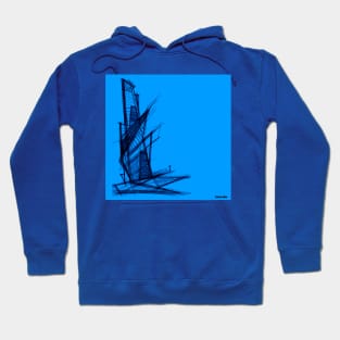 skyscraper sketch ecopop Hoodie